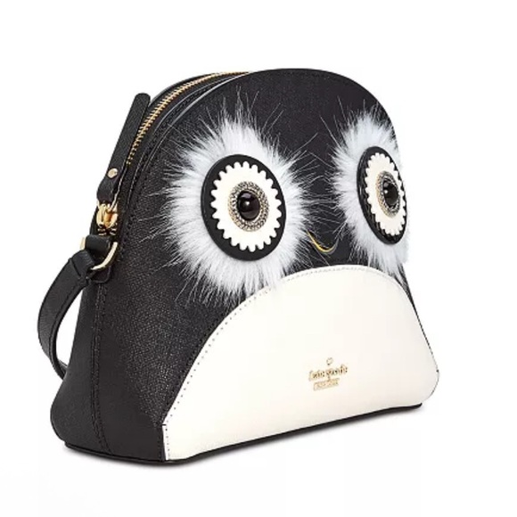 Kate Spade NWOT New York Penguin Hilli Black Crossbody or handbag - Picture 5 of 8